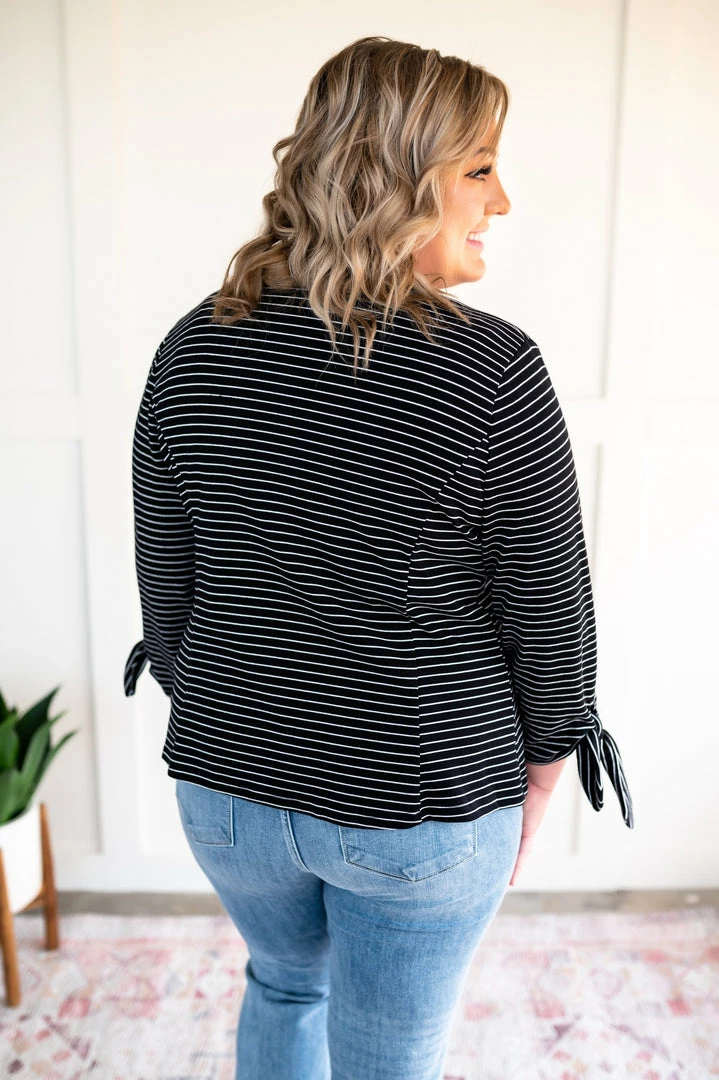 No Ship Drop Ship We're In Business Now Knit Blazer In Black & White 14 No Ship Drop Ship We're In Business Now Knit Blazer In Black & White