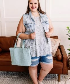 No Ship Drop Ship Short And Sweet Distressed Denim Vest By Risen 13 No Ship Drop Ship Short And Sweet Distressed Denim Vest By Risen