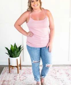 No Ship Drop Ship Apparel Catch Me I'm Falling Pink Tank Top