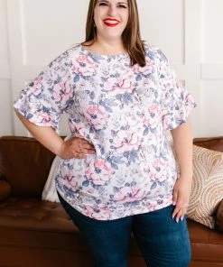 No Ship Drop Ship Apparel Hearts A Flutter Floral Criss Cross Top In Soft Pastels 12 No Ship Drop Ship Apparel Hearts A Flutter Floral Criss Cross Top In Soft Pastels