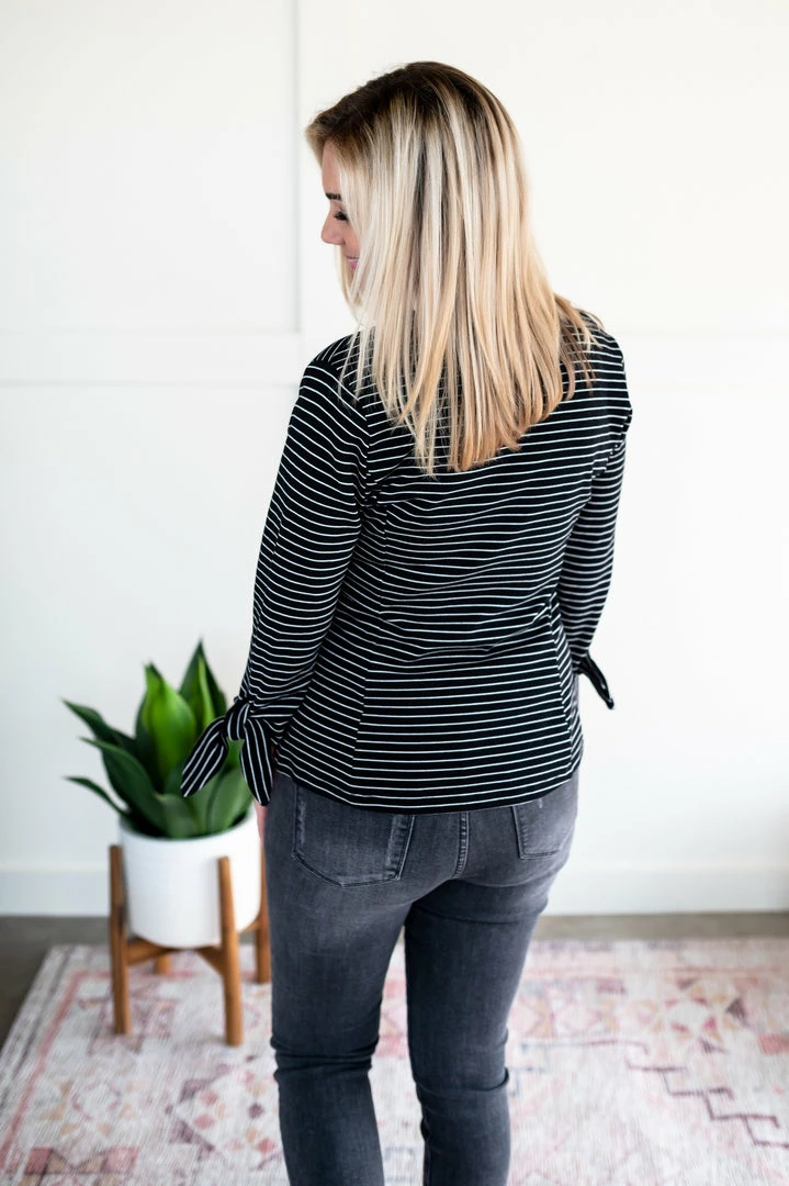 No Ship Drop Ship We're In Business Now Knit Blazer In Black & White 3 No Ship Drop Ship We're In Business Now Knit Blazer In Black & White