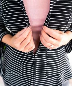 No Ship Drop Ship We're In Business Now Knit Blazer In Black & White 26 No Ship Drop Ship We're In Business Now Knit Blazer In Black & White