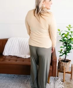 No Ship Drop Ship Spreading Joy Henley Top In Butter 11 No Ship Drop Ship Spreading Joy Henley Top In Butter