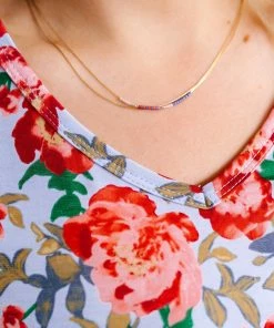 No Ship Drop Ship Beading Love Double Layered Necklace By Joy Susan