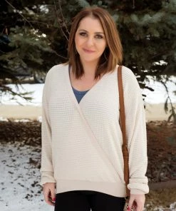 No Ship Drop Ship 2X Dream Weaver Coconut Crossover Top