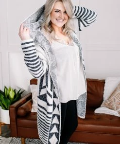 No Ship Drop Ship Half Way To Alright Navy & Cream Aztec Cardigan (GHG-S) 17 No Ship Drop Ship Half Way To Alright Navy & Cream Aztec Cardigan (GHG-S)