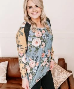 No Ship Drop Ship Fancy Like That Spring Floral Tunic 11 No Ship Drop Ship Fancy Like That Spring Floral Tunic