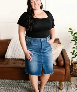 No Ship Drop Ship Apparel Flirting With You Flutter Sleeve Bodysuit In Classic Black 12 No Ship Drop Ship Apparel Flirting With You Flutter Sleeve Bodysuit In Classic Black