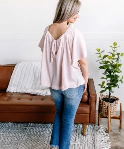 No Ship Drop Ship On The List Square Neck Top In Oatmeal