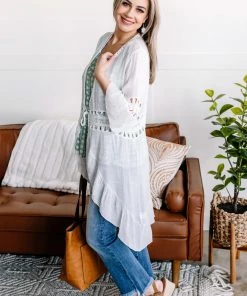 No Ship Drop Ship Exit Speech Crochet Cover Up Apparel