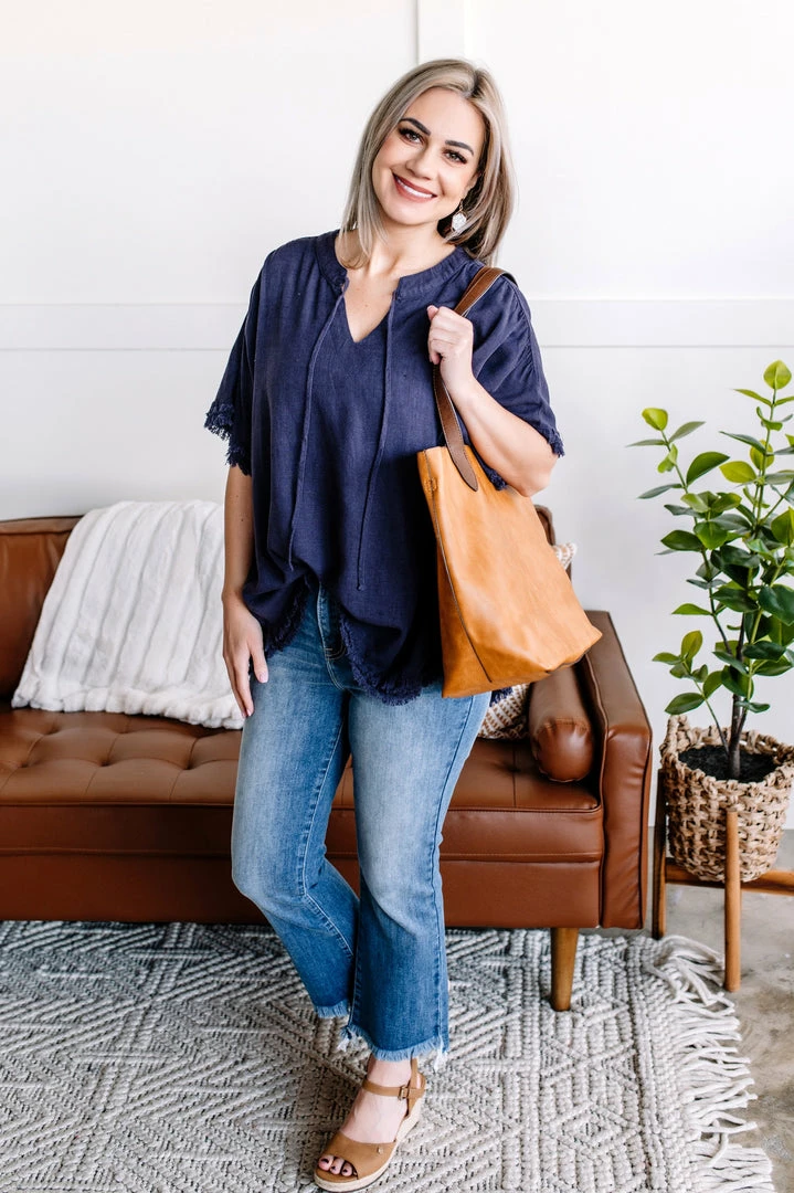 No Ship Drop Ship Someday When We're Older Fringe Top In Violet Apparel 1 No Ship Drop Ship Someday When We're Older Fringe Top In Violet Apparel