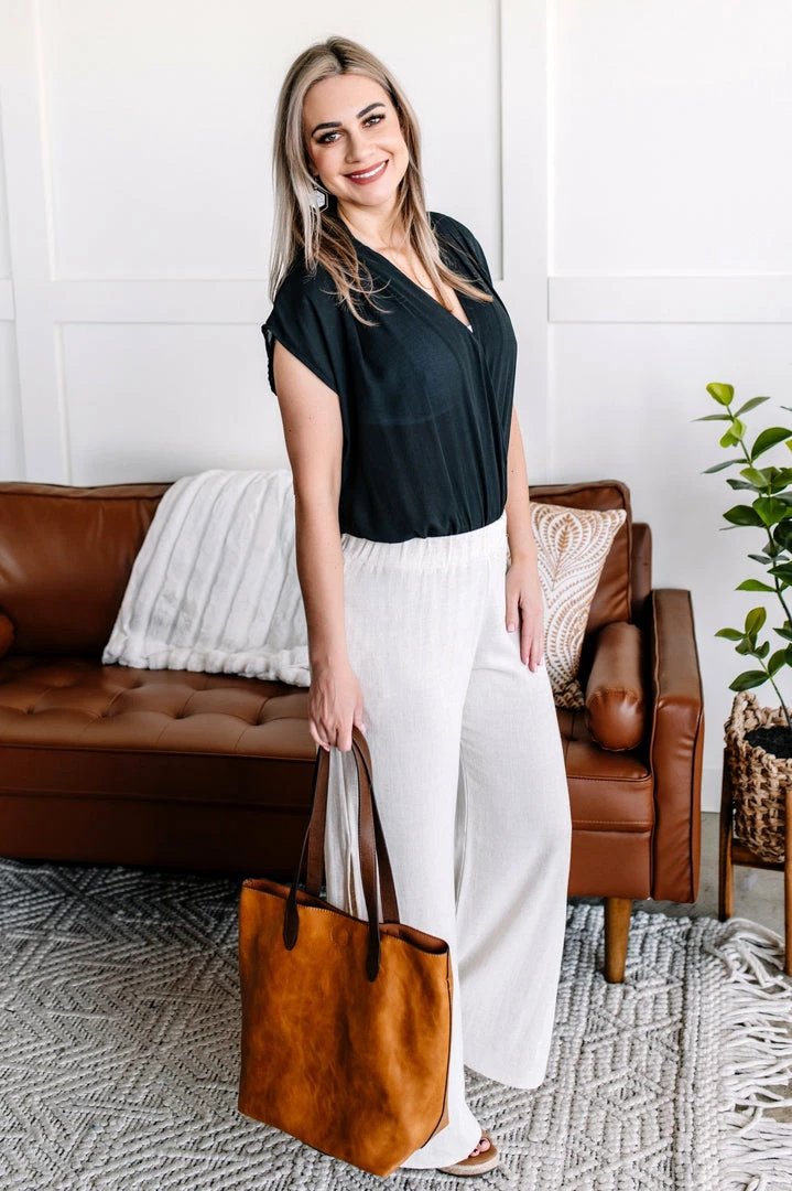 No Ship Drop Ship Show You Off Linen Blend Pants In Natural (GHG-L) 7 No Ship Drop Ship Show You Off Linen Blend Pants In Natural (GHG-L)