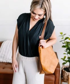 No Ship Drop Ship Wrap You Up Blouse Bodysuit In Black Apparel