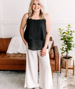 No Ship Drop Ship Show You Off Linen Blend Pants In Natural (GHG-L) 22 No Ship Drop Ship Show You Off Linen Blend Pants In Natural (GHG-L)