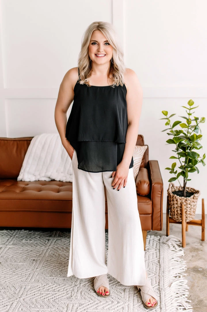 No Ship Drop Ship Show You Off Linen Blend Pants In Natural (GHG-L) 9 No Ship Drop Ship Show You Off Linen Blend Pants In Natural (GHG-L)