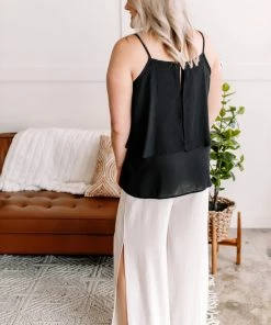 No Ship Drop Ship Show You Off Linen Blend Pants In Natural (GHG-L) 23 No Ship Drop Ship Show You Off Linen Blend Pants In Natural (GHG-L)