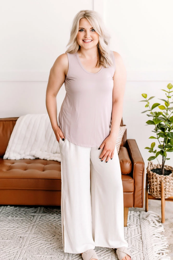 No Ship Drop Ship Show You Off Linen Blend Pants In Natural (GHG-L) 12 No Ship Drop Ship Show You Off Linen Blend Pants In Natural (GHG-L)