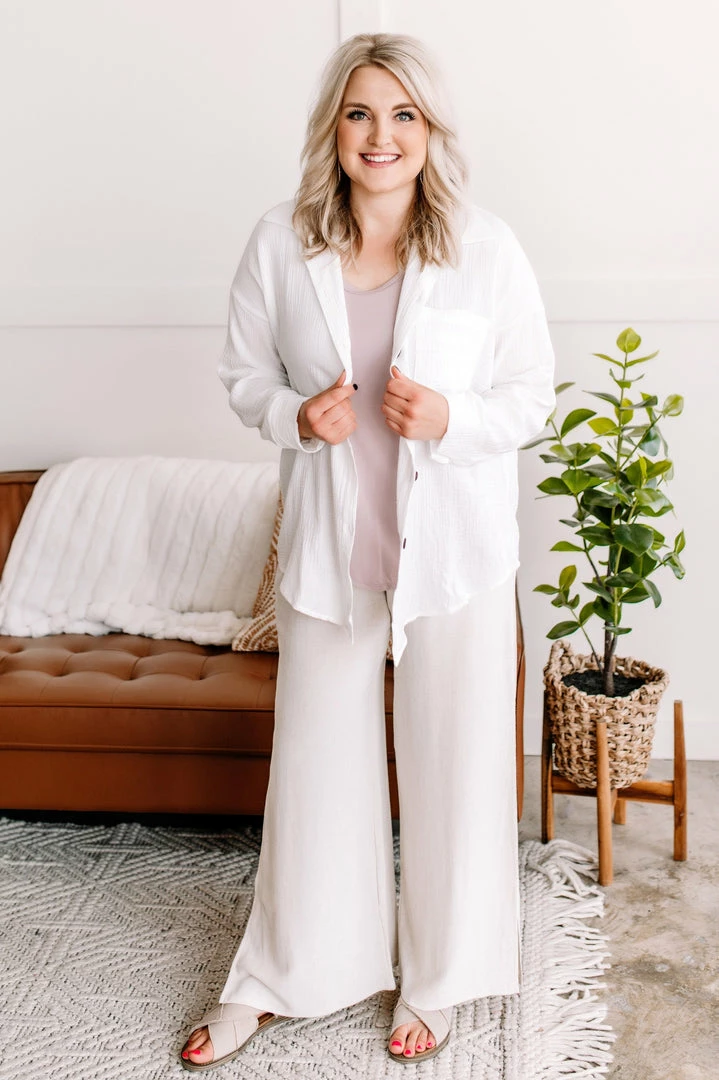 No Ship Drop Ship Show You Off Linen Blend Pants In Natural (GHG-L) 11 No Ship Drop Ship Show You Off Linen Blend Pants In Natural (GHG-L)