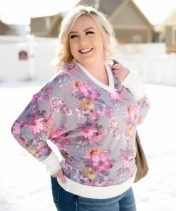 No Ship Drop Ship Romance Blossoms Dolman Top 11 No Ship Drop Ship Romance Blossoms Dolman Top