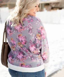 No Ship Drop Ship Romance Blossoms Dolman Top 13 No Ship Drop Ship Romance Blossoms Dolman Top