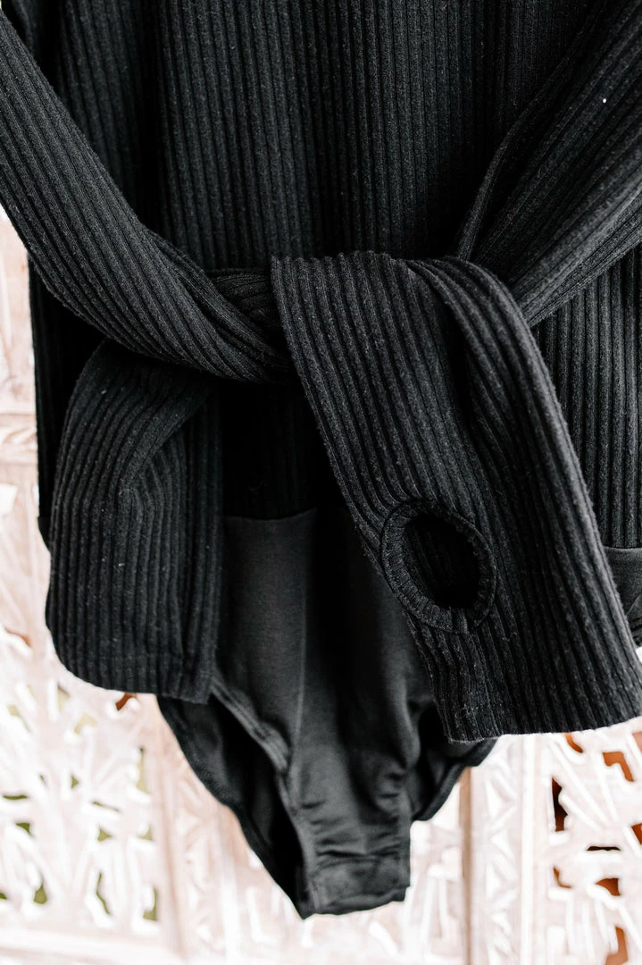 No Ship Drop Ship Rock Your Bodysuit In Black Ribbed Knit 18 No Ship Drop Ship Rock Your Bodysuit In Black Ribbed Knit