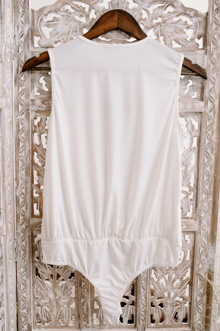 No Ship Drop Ship GHG- Shop Singles Ready To Mingle Bodysuit In Ivory (GHG-M) 16 No Ship Drop Ship GHG- Shop Singles Ready To Mingle Bodysuit In Ivory (GHG-M)