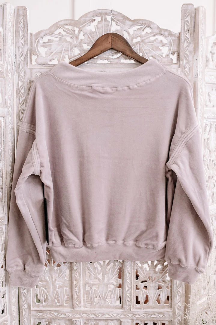 No Ship Drop Ship You're Getting Warmer Velour Iris Pullover Apparel 10 No Ship Drop Ship You're Getting Warmer Velour Iris Pullover Apparel