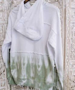 No Ship Drop Ship A Walk In The Woods Hoodie In Forest Tie Dye