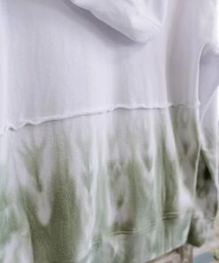 No Ship Drop Ship A Walk In The Woods Hoodie In Forest Tie Dye