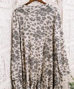 No Ship Drop Ship Apparel Running Wild Subtle Animal Print Cardigan