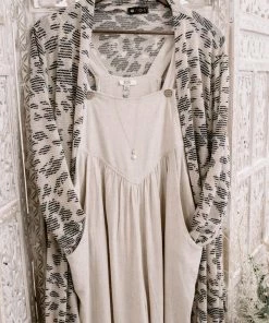 No Ship Drop Ship Jump, For My Love Overalls In Oatmeal (GHG-S) GHG- Shop Singles