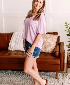 No Ship Drop Ship One For The Tee In Lavender 11 No Ship Drop Ship One For The Tee In Lavender