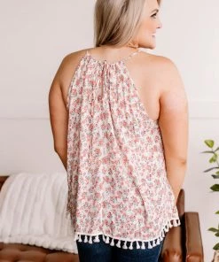 No Ship Drop Ship Dance Away Top In Bohemian Florals