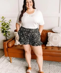 No Ship Drop Ship Taking It Back Lace Top In White Apparel