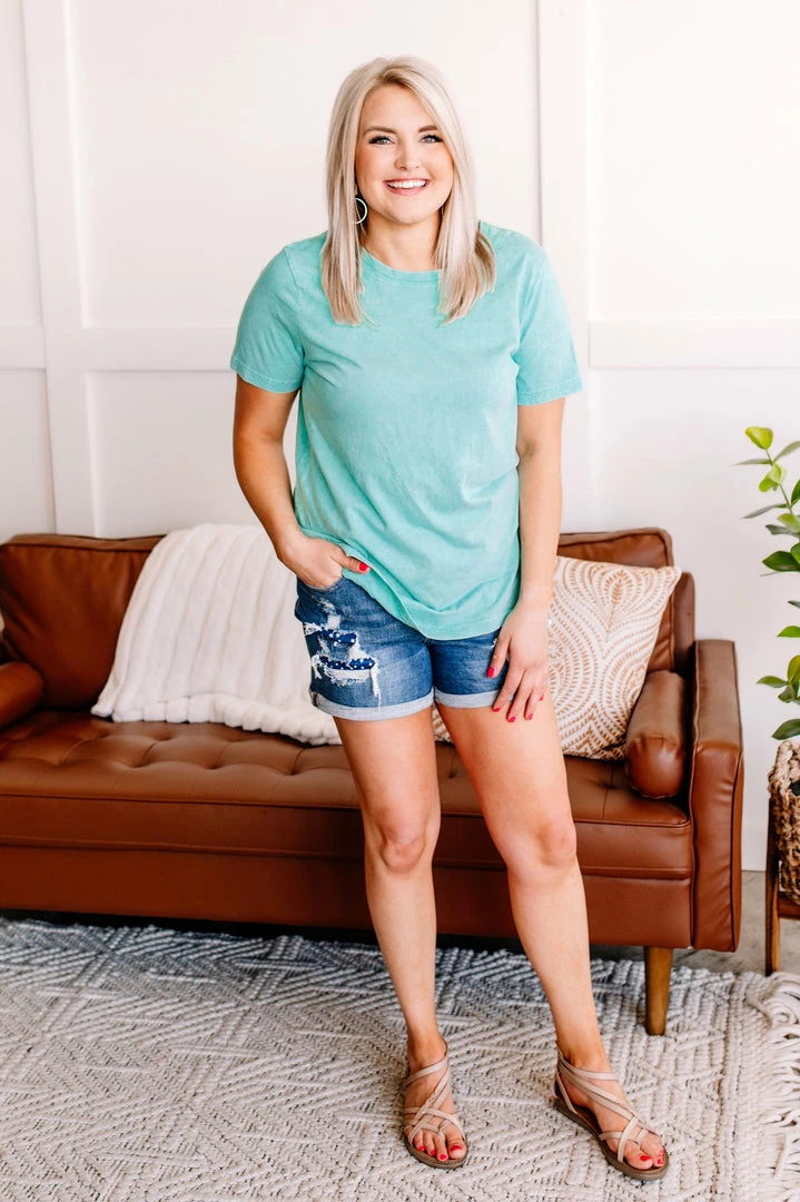 No Ship Drop Ship Apparel Star Of The Show Judy Blue Jean Shorts 7 No Ship Drop Ship Apparel Star Of The Show Judy Blue Jean Shorts