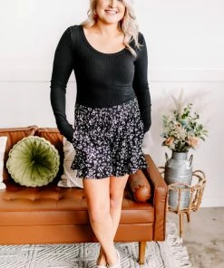 No Ship Drop Ship Rock Your Bodysuit In Black Ribbed Knit 30 No Ship Drop Ship Rock Your Bodysuit In Black Ribbed Knit