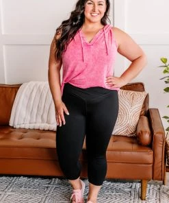 No Ship Drop Ship Apparel Cross One Over On You Black Capri Leggings 13 No Ship Drop Ship Apparel Cross One Over On You Black Capri Leggings