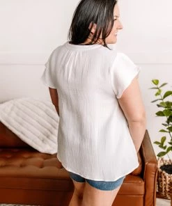 No Ship Drop Ship In The Wind Flutter Top In Fresh White 13 No Ship Drop Ship In The Wind Flutter Top In Fresh White