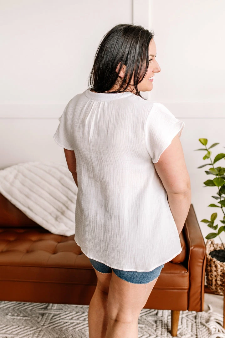 No Ship Drop Ship In The Wind Flutter Top In Fresh White 5 No Ship Drop Ship In The Wind Flutter Top In Fresh White