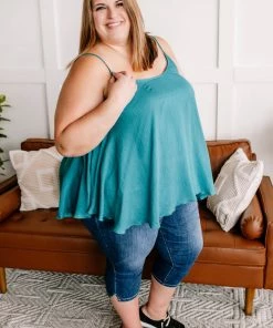 No Ship Drop Ship Apparel Remember Every Detail Sleeveless Top In Teal Blue 23 No Ship Drop Ship Apparel Remember Every Detail Sleeveless Top In Teal Blue