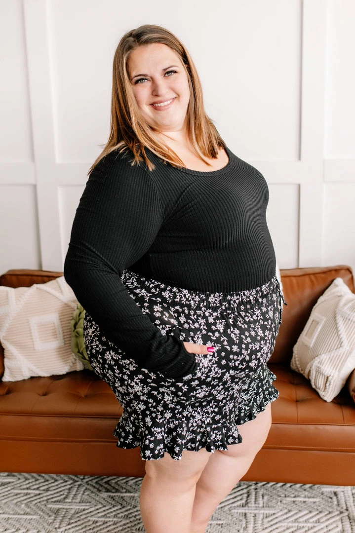 No Ship Drop Ship Rock Your Bodysuit In Black Ribbed Knit 16 No Ship Drop Ship Rock Your Bodysuit In Black Ribbed Knit