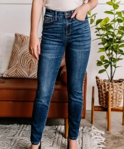 No Ship Drop Ship Breathe Easy Relaxed Fit Judy Blue Jeans