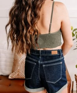 No Ship Drop Ship Apparel Everyday Classic Cuffed Shorts By Judy Blue