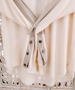 No Ship Drop Ship Snap To It Top In Vintage Seashell (GHG-S)