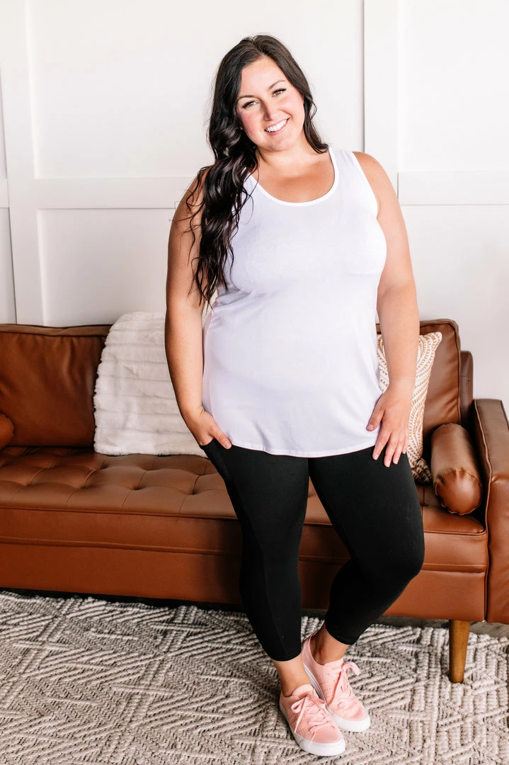 No Ship Drop Ship The Last Capri Leggings You'll Ever Need In Energetic Black (with Pockets!) Apparel 5 No Ship Drop Ship The Last Capri Leggings You'll Ever Need In Energetic Black (with Pockets!) Apparel