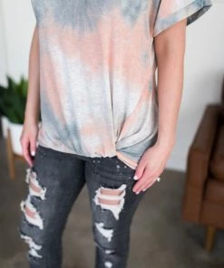 No Ship Drop Ship Tops Can't Stop The Feeling Twist Top