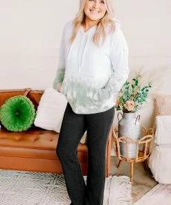 No Ship Drop Ship Straight To The Point Ribbed Dressy Yoga Pants