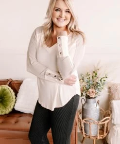 No Ship Drop Ship Snap To It Top In Vintage Seashell (GHG-S)