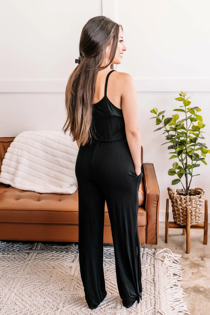 No Ship Drop Ship Apparel Ladies Night Out Jumpsuit In Black 7 No Ship Drop Ship Apparel Ladies Night Out Jumpsuit In Black