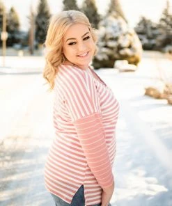 No Ship Drop Ship My Type Of Stripe Top